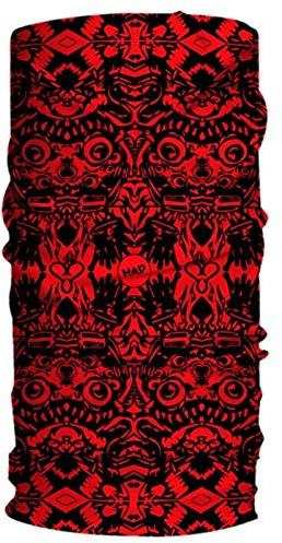 HAD® Original Bike Schal Einheitsgröße Monsters Red