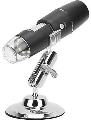 Digitales WiFi-USB-Mikroskop, Kamera-Vergrößerungsglas, 50-Fach bis 1000-fache Vergrößerung, 1080P HD, 2 MPE, Endoskop mit 50-facher bis 1000-facher Vergrößerung für Android, iOS, Smartphone, Tablet,