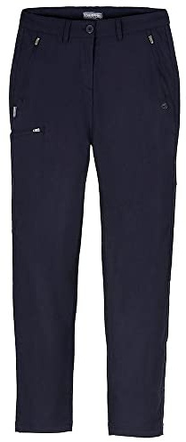Craghoppers Womens Expert Kiwi Pro Stretch Trousers, Dark Navy, Size 10