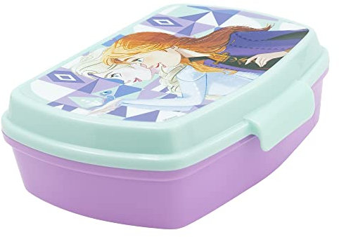 Stor BOÎTE À LUNCH RECTANGULAIRE | FROZEN ICE MAGIC, Bunt