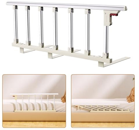 AKIMRABY Bed Rails for Elderly Adults Safety, 40×16 Folding Bed Railings for Seniors Fit Full Twin King Queen Size, Home Medical Bed Assist Rail, Adult Bed Rails for Elderly Falling Out of Beds