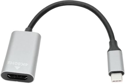 Riertostng USB C till HDMI-adapter 6,9 tums kabel, 4K 60Hz typ C hane till HDMI hona konverteringsadapter, stöder USB C-port DP Alt-läge utgång, för mobiltelefoner, surfplattor, bärbara datorer