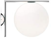 Flos IC C/W2 EU CRO, vetro, cromato, 31,6 x 30 x 41,6 cm