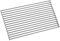 SANTOS Edelstahl-Grillrost - 29,5x45cm - Materialstärke ø8mm - hochwertiges Gasgrill-Grillrost - für Napoleon Rogue 425/525 Ersatz-Grillgitter