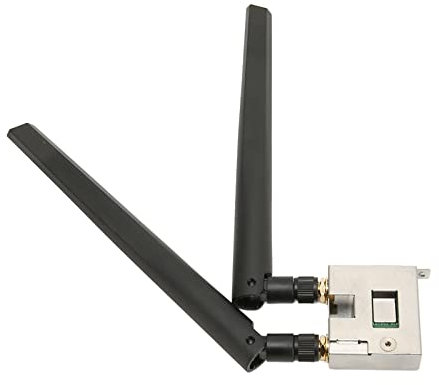 M.2 Network WIFI Card, Wireless 802.11ax 3000Mbps M.2 KEY E CNVio 2 BT5.1 Triple Band Wireless Gigabit Network Card for Office Business