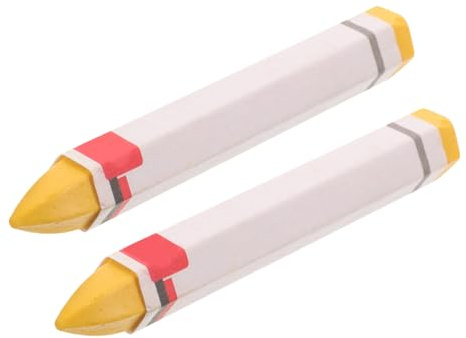 NUOBESTY 2 Pezzi Pennarello per Pneumatici Auto e Moto Giallo Punta Fine in Cera per Marcature Precise e Riparazione Gomme Facile e Veloce Stili multipli