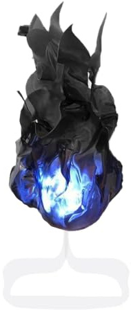 Halloween dekoration rekvisita eldklot flamlös, läskig och realistisk