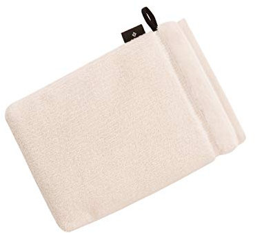 Vossen Pure Waschhandschuh 22 x 16 cm Ivory