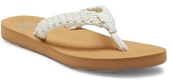 Roxy Damen Porto Iv Sandale, Natural, 39 EU