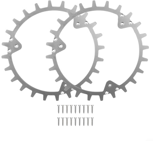 2 Set Edelstahl Mähroboter Spikes für Husqvarna 420 320 430X 435X 440 450X Rasenmäher Roboter Rad
