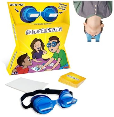 Le défis à l'envers - Upside Down Challenge - Gioco d'atmosfera per famiglie - Gioco d'azione e abilità per 2-6 giocatori dai 7 anni in poi