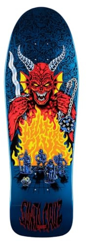 Santa Cruz Stranger Things Knox Hellfire Pit 10.07in x 31.275in Skateboard Decks