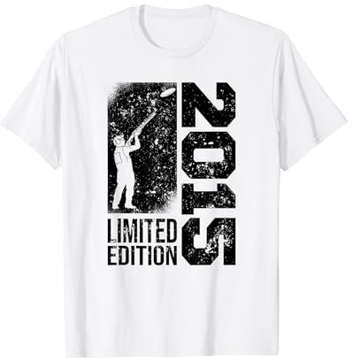 Tontauben Jahrgang 2015 geboren Geburtstag Tontaubenschießen T-Shirt