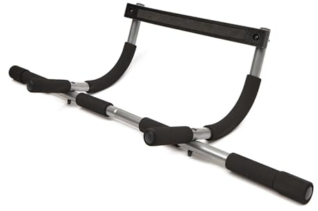 Worqout Klimmzugstange Türrahmen Pullup Bar - Multi Türreck 4-in-1 Fitnessgerät für Türrahmen, ideal für Klimmzüge, Dips und mehr, Reckstange Indoor