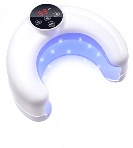 Saviland Mycose Ongles des Pieds, 3 Modes Ortho Vital Appareil Anti Mycose avec Minuterie pour Tous les Tailles Mycose Ongle Pied, Nettoyage et Réparation Ongles Effective (30/60/99s)