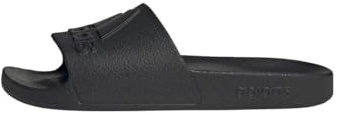 adidas Unisex Adilette Aqua Slides, Core Black / Core Black, 11 UK