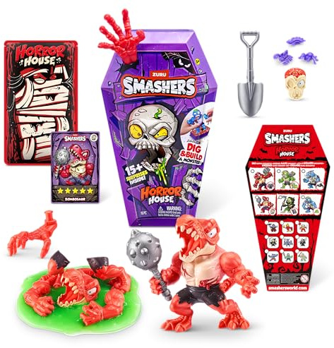 Smashers Horror House (Zombosaur) by ZURU, Interactive Toy, Collectable Toy for Kids and Teens