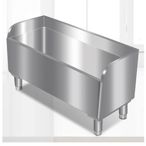 Lavello per pavimenti commerciale, in acciaio inox, per lavabo, lavello, lavanderia, lavanderia, kit per cucina, ristorante, affari, garage (60 x 41 x 55 cm)