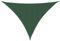 vidaXL Sonnensegel Dunkelgrün 7x5x5 m 100% Polyester Oxford, Windschutz, Markise, Sonnenplane, Sonnendach, Schattenspender, Schattentuch