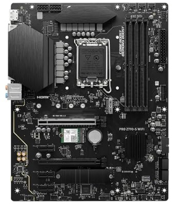 Gaming Motherboard Fit For MSI PRO Z790-S WIFI Motherboard For Core I7 14700K 13700K 12400F LGA 1700 For I5 CPU DDR5 M.2 ATX