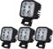 papasbox 4 Stück LED Arbeitsscheinwerfer 12 Volt | Auto LED Scheinwerfer 12V - 24V 12W 6000K IP67 Flutlicht Worklight Arbeitslicht SUV UTV ATV Rückfahrscheinwerfer Traktor Bagger
