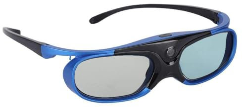 Socobeta Active Shutter 3D-Brille DLP-Link Wiederaufladbare 144 Hz für alle 3D-DLP-Projektoren