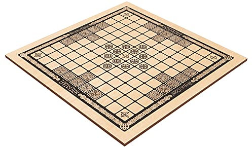 The Viking Game Board - Holz-Spielbrett kompatibel mit The Viking Game (Hnefatafl)