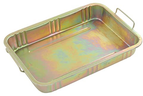 Verzinkte Auffangwanne, Ölauffangwanne für Unter Auto, Motorrad, Ölwechselwanne aus Metall für Kraftfahrzeuge, Rostbeständige Ölauffangschale, Ersatzwanne für Ölauffangwanne