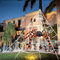 Halloween Decorations Outdoor: 50Giant Spider+200Triangle Spider Web Set Decor,Reusable Scary Outdoor Halloween Decorations for Indoor House Garden Yard Party