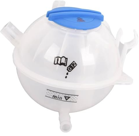 Depósito refrigerante Depósito Refrigerante Radiador Motor Coche, Botella Desbordamiento Con Tapa, Depósito Expansión Y Depósito De Anticongelante, Compatible Con VW Para Golf MK6 1K0121407A
