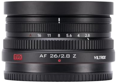 VILTROX 26mm F2.8 Evo Pancake Objectif pour Nikon Z
