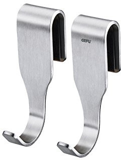 Gefu Haken SMARTLINE, 2 Stück 29251, Silber