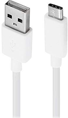 Mr.Gadget Solutions® New 1M Long USB Type-C 3.1 Data Charger Cable For Motorola Moto G6 Plus One Power-white