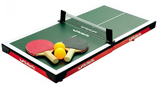Butterfly Green Mini Table Tennis Table Top Standard 23 x 11.5