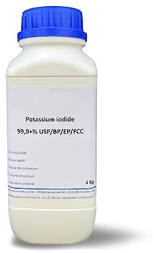 Potassio Ioduro in polvere PURO Ioduro di potassio per radiazioni IODIO (20gr)