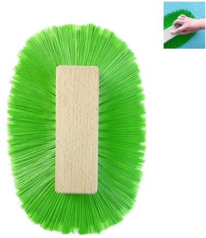 BANCOO Crowfoot Texture Mop | Texture Slap Brush Large | Fireworks Pattern Texture Brush | Suitable for Texture Paint, Artistic Paint Texture Construction | Nylon Silk Art Brush | Art Painting Tools