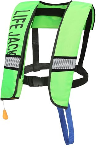 Schwimmweste Herren, Schwimmweste Erwachsene Rettungsweste Schwimmhilfe Schwimmwesten Aufblasbar Life Jacket Adult Auftriebsweste Kamizelka Ratunkowa Schwimmhilfen Schnorchelweste Schwimm Weste