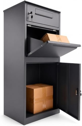 Sillar Buzón para Paquetes y Cartas Exterior (112,3 × 49,6 × 36,6 cm)