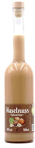 Brennerei Kessler Haselnuss-Sahnelikör 20% vol. - Brennerei Keßler Sahne (1 x 0.5 l)