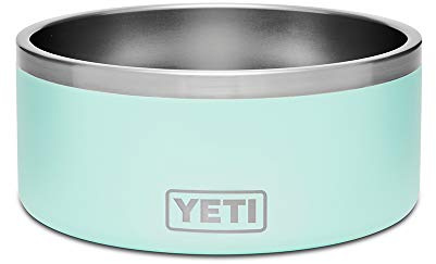 YETI Boomer 8, Stainless Steel, Non-Slip Dog Bowl, Holds 64 Ounces, Seafoam