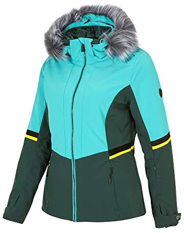 Ziener Toyah Lady Veste de Snowboard imperméable pour Femme S Mermaid Green