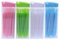 Supvox Interdentalbürsten Doppelkopf Zahn Zwischenraum Bürsten Zahnpflege Dentalbürsten Zahnreinigungswerkzeug mit Box 200 Stück (Zufällige Farbe)