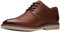 Clarks Atticus Ltlace, Oxford Hombre, Dark Tan Lea, 45 EU