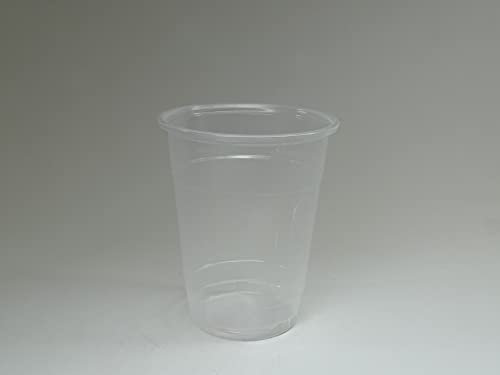 Gobelet à canne, 1000 gobelets en plastique réutilisable 300 cc., transparent et incassable, boîte de 20 paquets de 50 verres. Utilisation indiquée pour la bière car elle ne mousse pas et autres