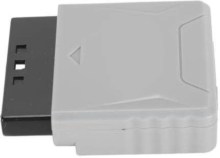 Jectse Adaptador de Controlador Inalámbrico Retro, Pequeño y Simple Actualización de Firmware Receptor de Controlador para Consola de Juegos (Grey)