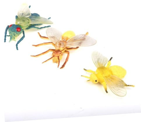 BESTonZON Jouets 36 Pièces Trucs de fête Jouet modèle Chiffres réalistes Insecte Provisions des Modèles