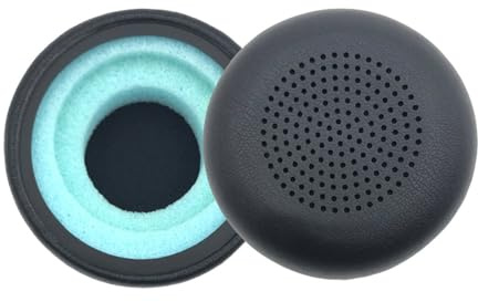 Hsthe Sea 1 Paio di Cuscinetti Auricolari per Cuffie Bluetooth Skull-Candy Uproar cablate/Wireless realizzate in Morbida Pelle e Schiuma Acustica