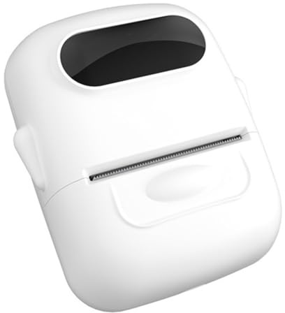 Joselin etikettmaskin med tejp P50 bärbar etikettskrivare Bluetooth-etikettmaskin etikettskrivare för kläder hem A