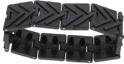 CHICAMPERA Lot de 10 Accessoires De Chenilles Accessoires De Camion Pièces Détachées Matériel De Jeu pour Enfants Tapis De Traction pour Pneus Chars d'assaut Planches De