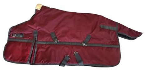 JISADER Manta para Caballos, Almohadilla Impermeable para Montar, Tejido Oxford Transpirable, Absorbe La Humedad, Adecuada para Potros, Caballos Deportivos Y, 90cm
